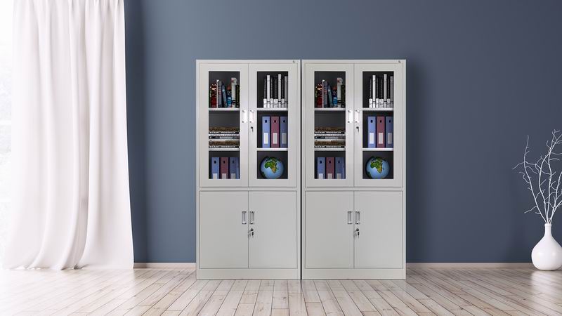5J-H2 Up Swing Glass Door cabinet