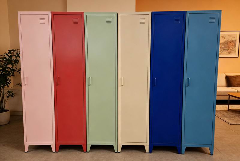 SJ-L-CB1   Single-door locker with Standing Legs